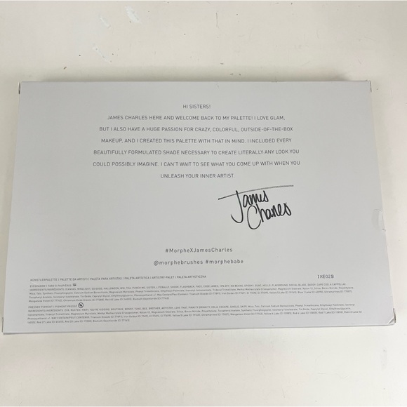 NEW Untouched ! Morphe James Charles Artistry Palette - Picture 8 of 13